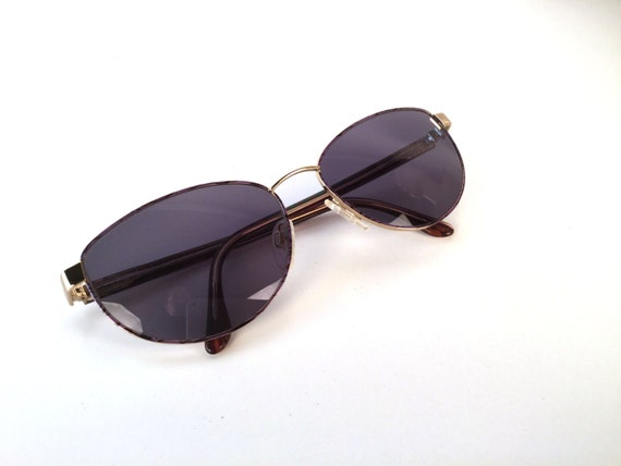 Vintage 1990s Oval YSL Sunglasses, Vintage Yves St Laurent Mother