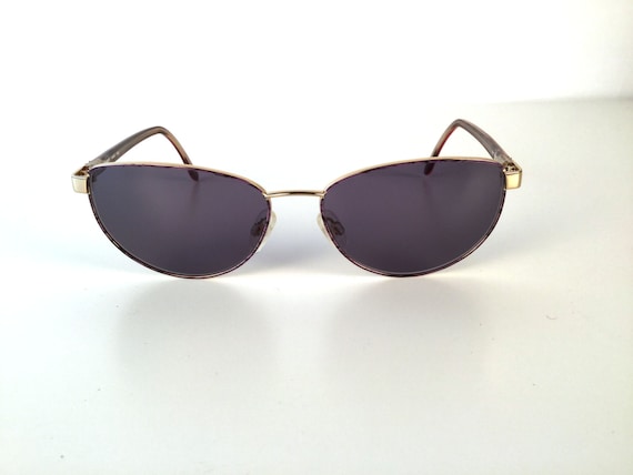 YVES SAINT LAURENT Vintage Sunglasses Rare Ysl White Oval 6545 