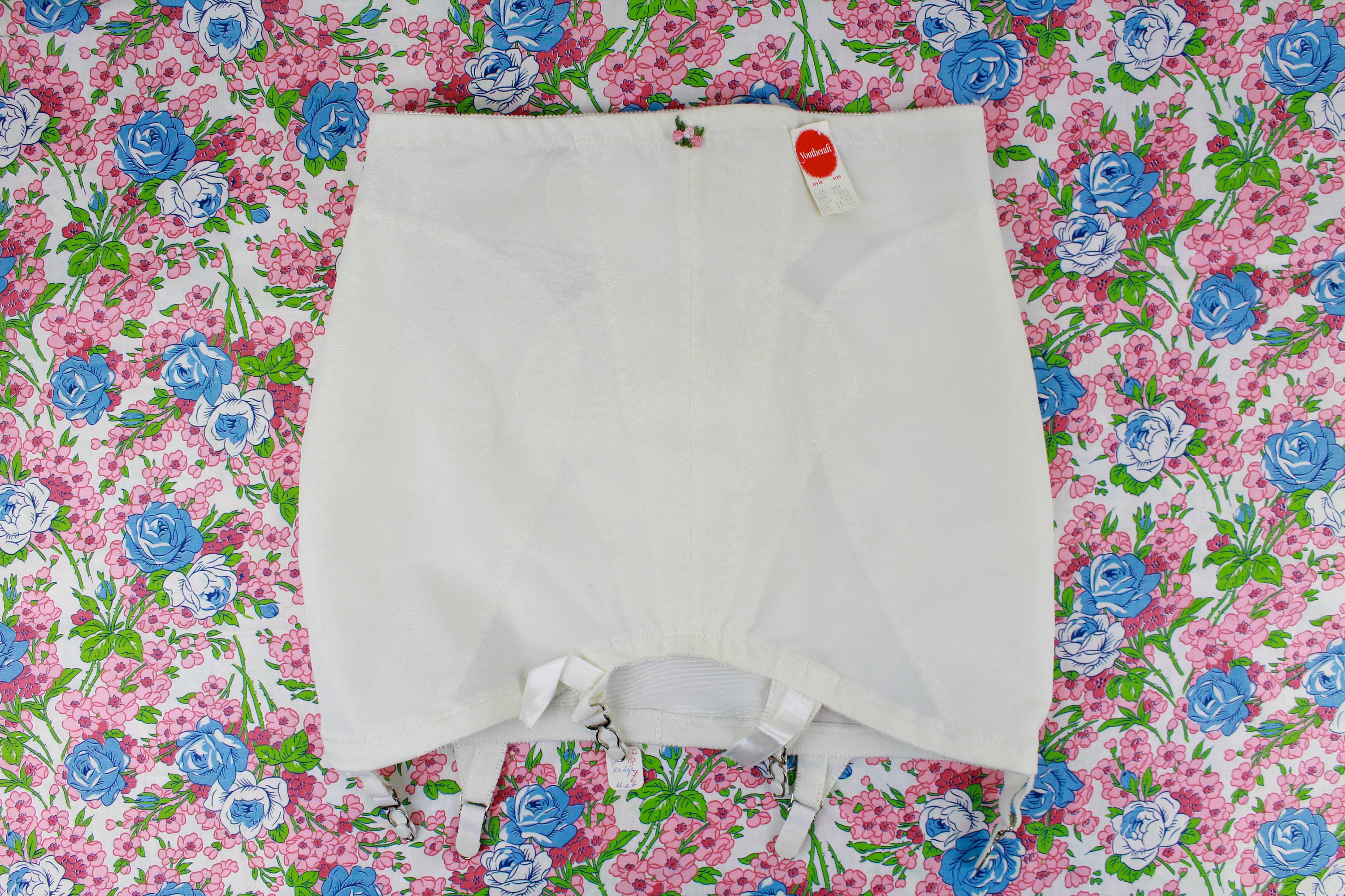 1960s Girdle Shapewear With Garter Clips Small Deadstock Etsy