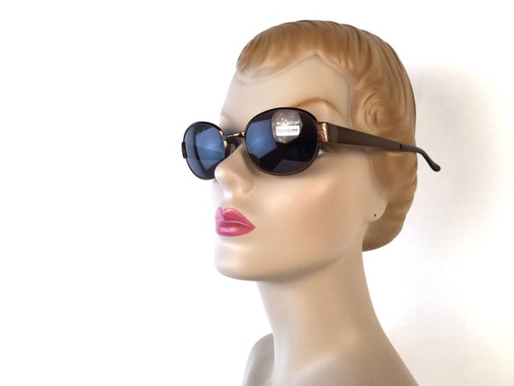 Vintage 90s Oval YSL Sunglasses, Vintage Yves St Laurent