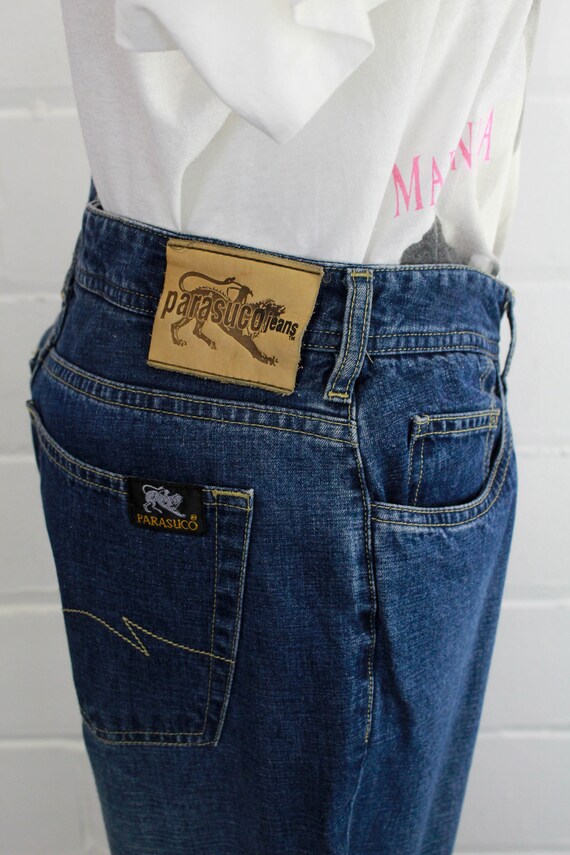 y2k Parasuco Jeans with Beaded Flares, 30 Waist, … - image 7