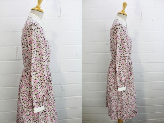 80s does 50s Horrockses Dress, Shirtwaist Dress w… - image 5