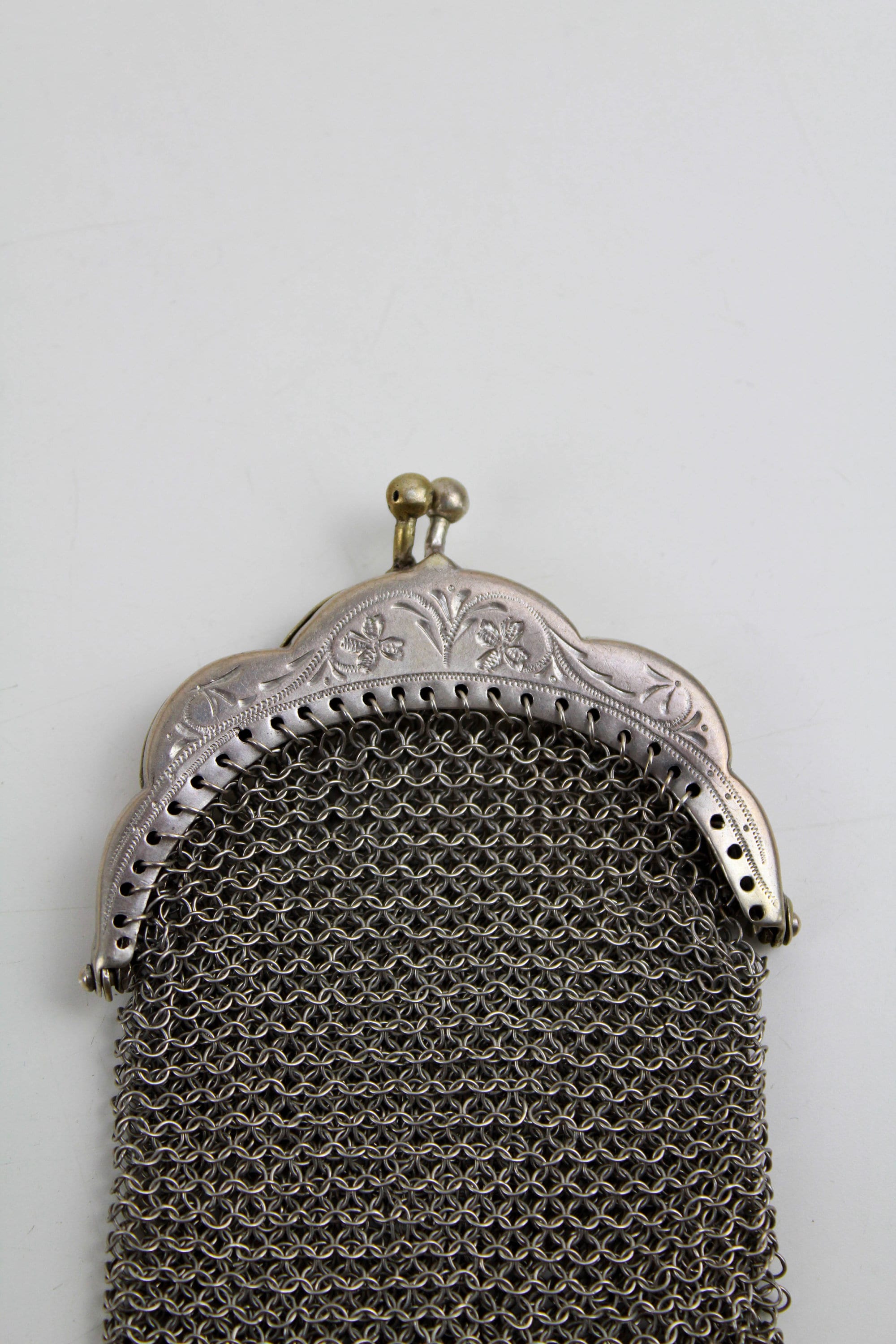Antique sales chainmail purse