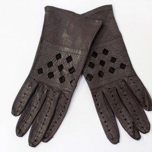 Louis Vuitton Men's Navy Wool LV Split Gloves