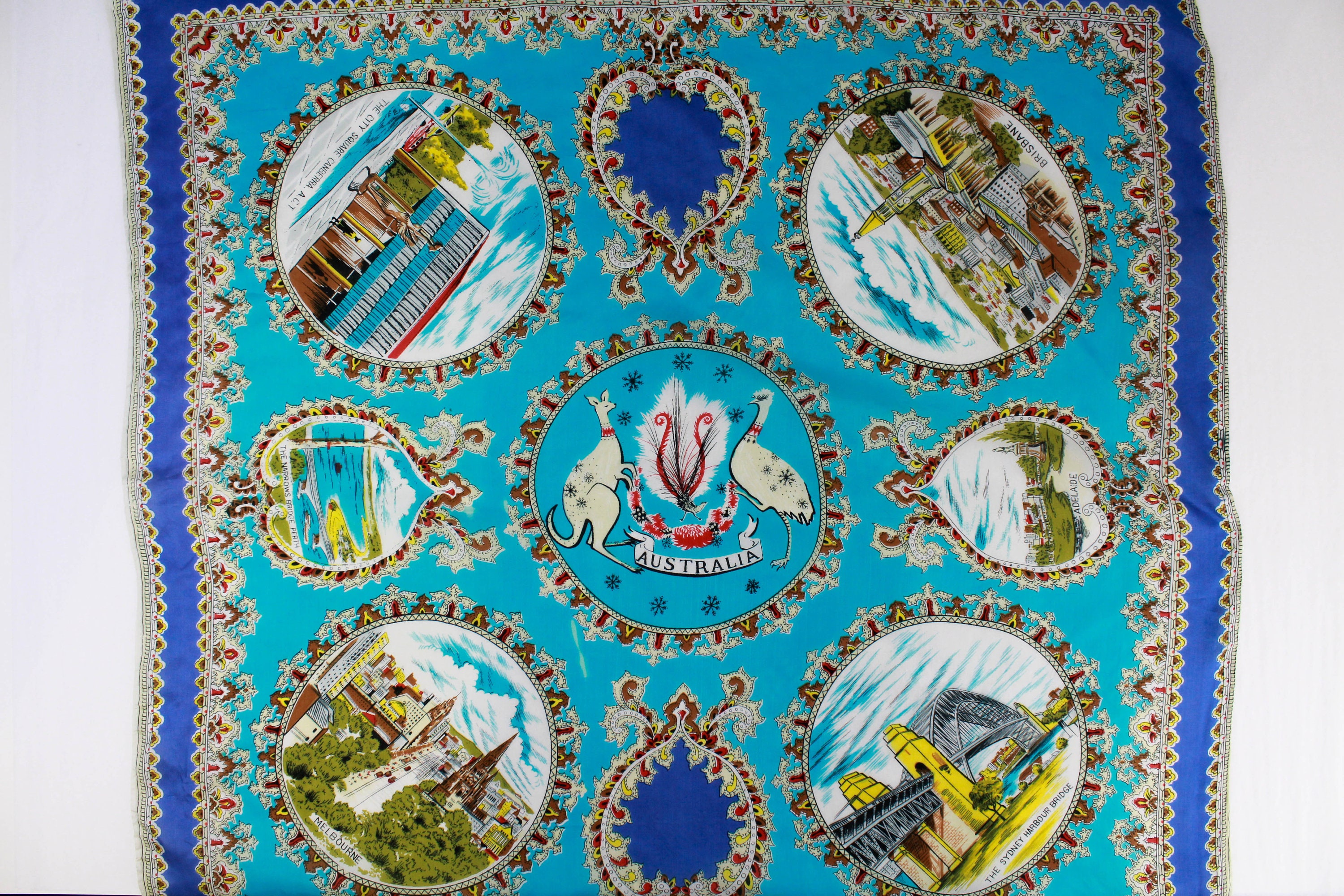 Australian Souvenir Scarf - Etsy