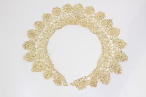 Antique Lace Collar, Detached Collar for Dresses,… - image 4
