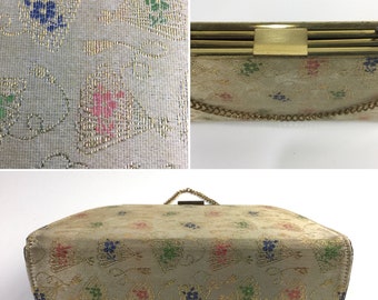 50's-60's USA カレッジペナント柄　ボストンバッグ　ヴィンテージ 50's-60's USA カレッジペナント柄 ボストンバッグ ヴィンテージ