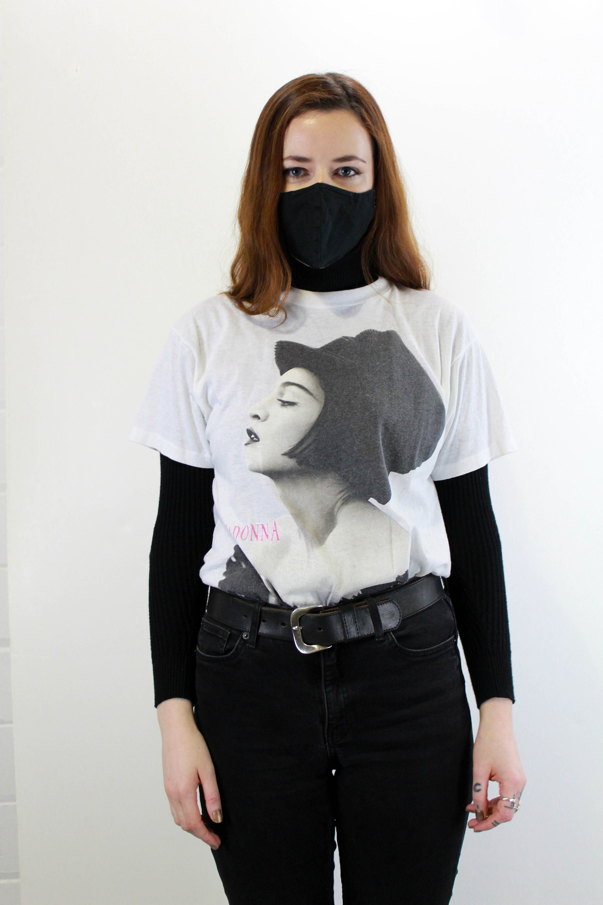 1990 Madonna Blond Ambiition Tour T-shirt Vintage 90s Madonna