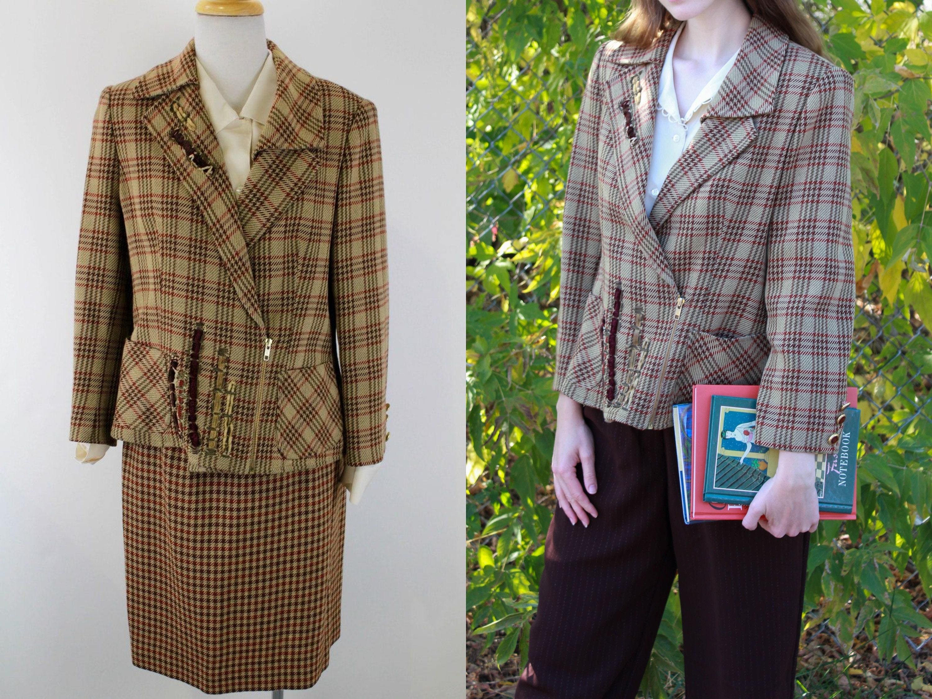 テーラードジャケット Christian Lacroix - 90s CHRISTIAN LACROIX Jacquard Jacket Christian Lacroix Gold Button Jacket 1990s – Copia Vintage