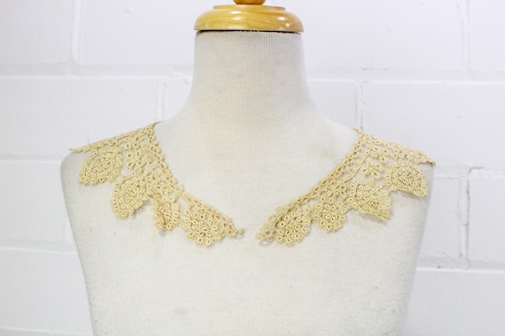 Antique Lace Collar, Detached Collar for Dresses,… - image 2