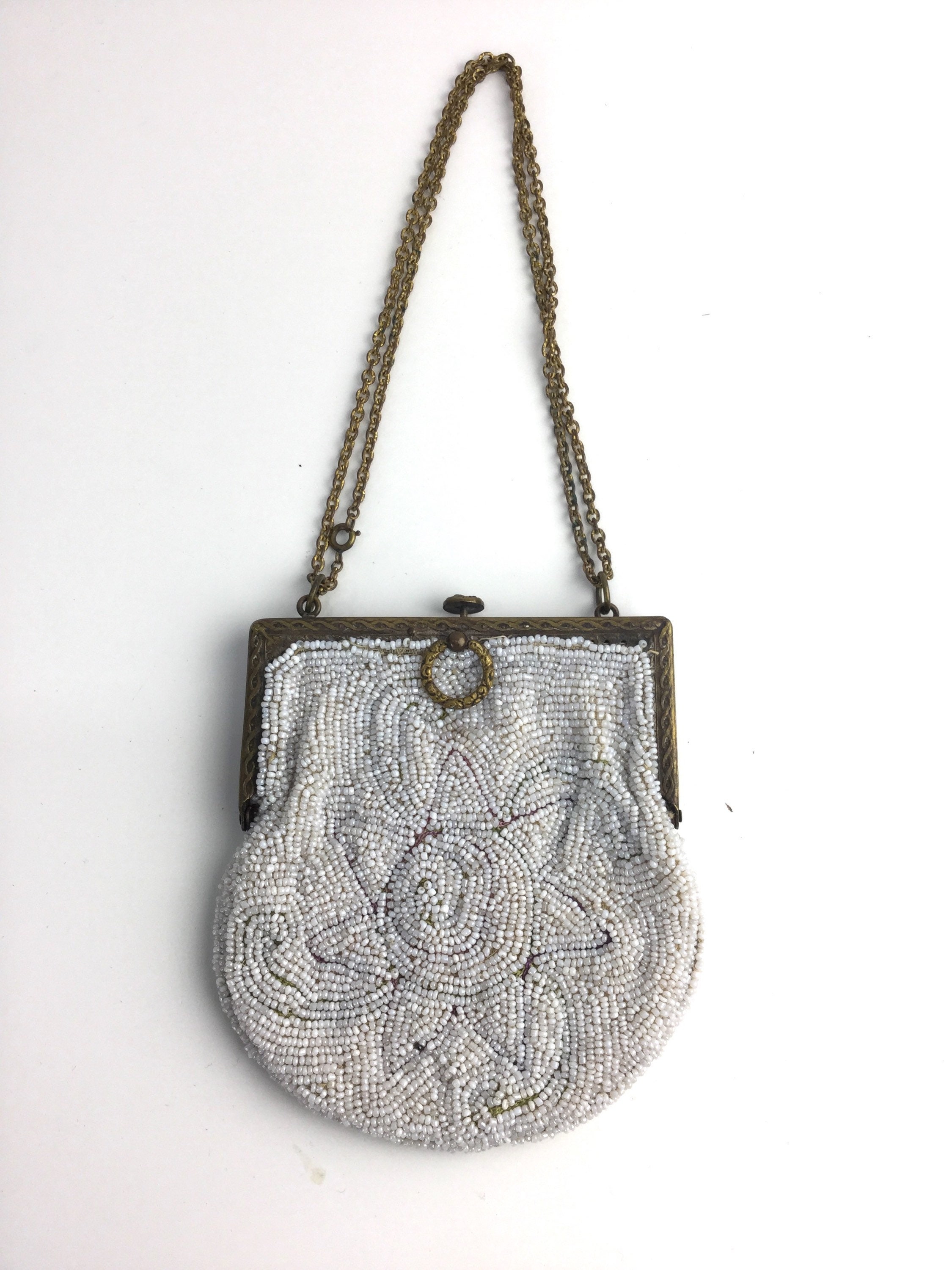 hooked vintage ヴィンテージバッグ　1920年代　1920s hooked vintage ヴィンテージバッグ 1920年代 1920s