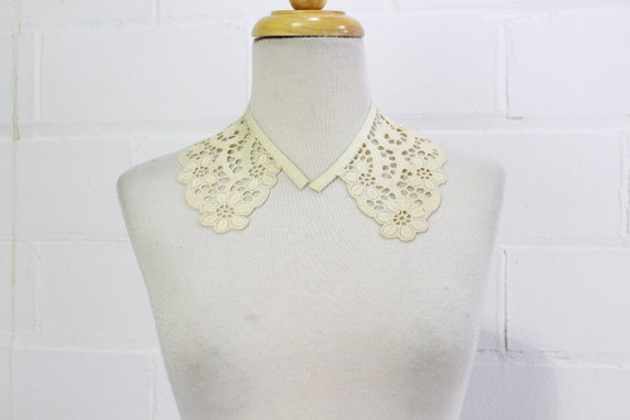 1930s Lace Collar for Blouses, Dress, Detachable … - image 1
