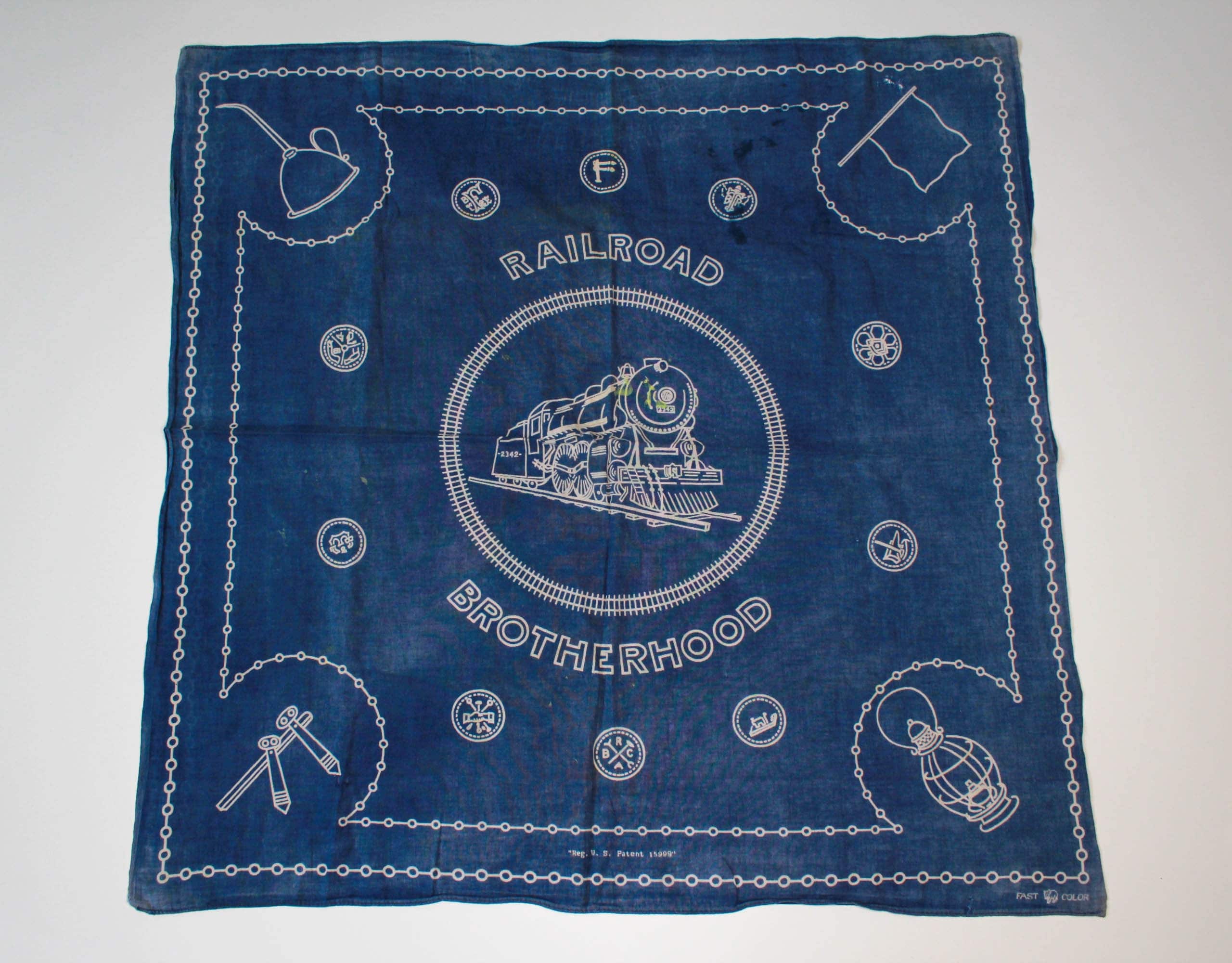40's RAILROAD BROTHERHOOD BANDANA バンダナ 40's RAILROAD BROTHERHOOD BANDANA バンダナ