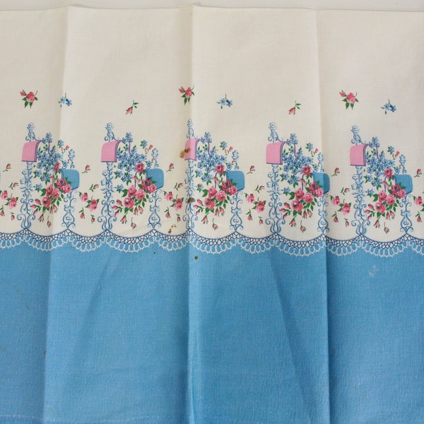 Border Print Fabric Etsy