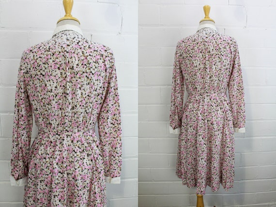 80s does 50s Horrockses Dress, Shirtwaist Dress w… - image 8