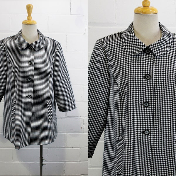 Houndstooth Jacket Etsy