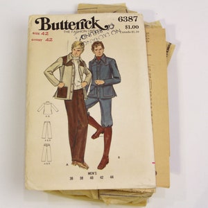 Details about   Shirt Tie Kwik Sew Sealed UC FF 32-38 VTG 1971 70's Pattern 324 Knit Sewing Mens 