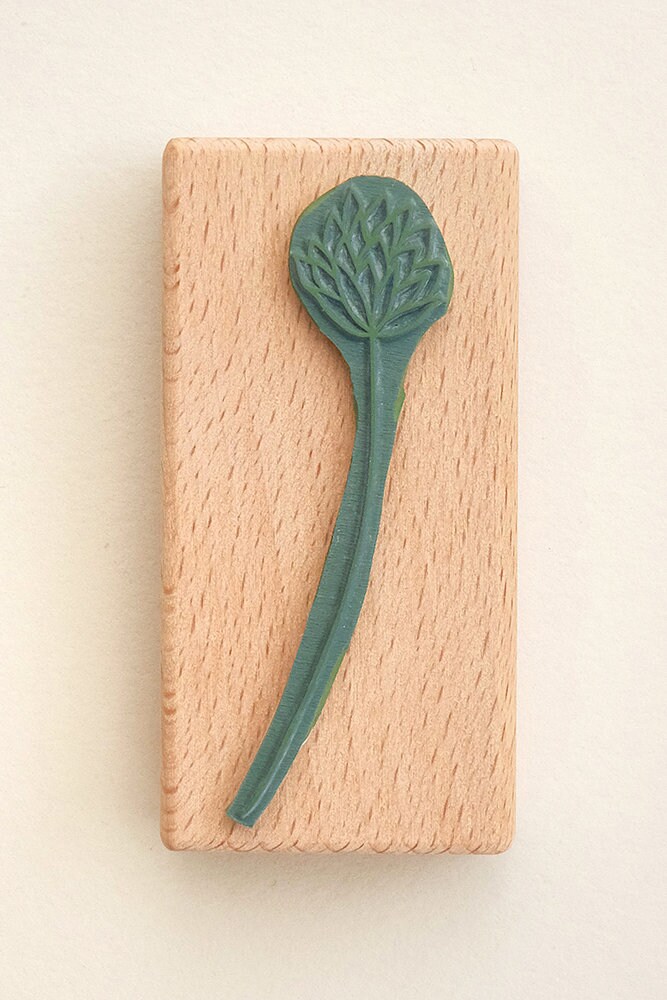 Stamp Blossom Floral Rubber Stamp Spring Stamp Flower - Etsy