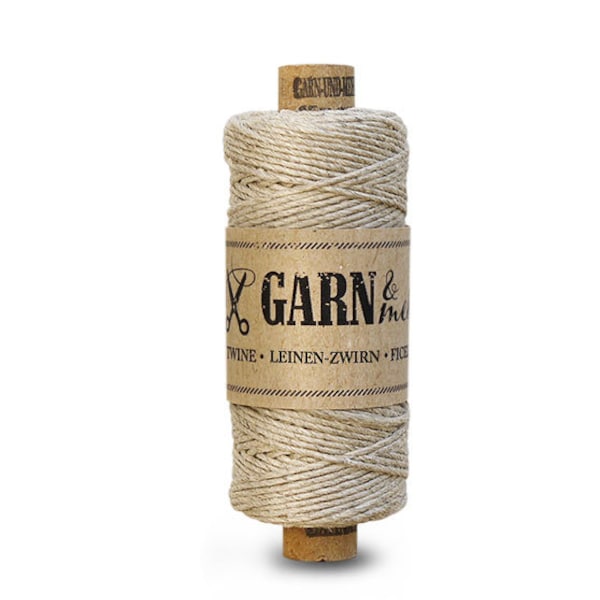 Bäcker Garn, Natural, Bakers Twine, Leinen Garn, 100% Leinen, Dekoration, Band, Garn, Leinen-Zwirn