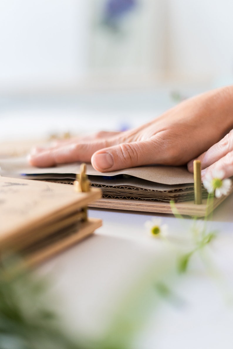 Flower Press Wooden Flower Press for Adults and Kids Etsy