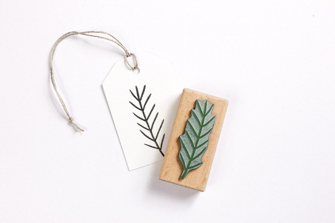 Rubber Stamp Spruce Branch, Christmas Stamp, Fir Branch Stamp ...