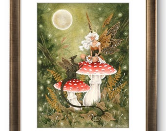 淡い幻想きのこの水彩(原画) il_340x270.6618354996_ls4f.jpg
