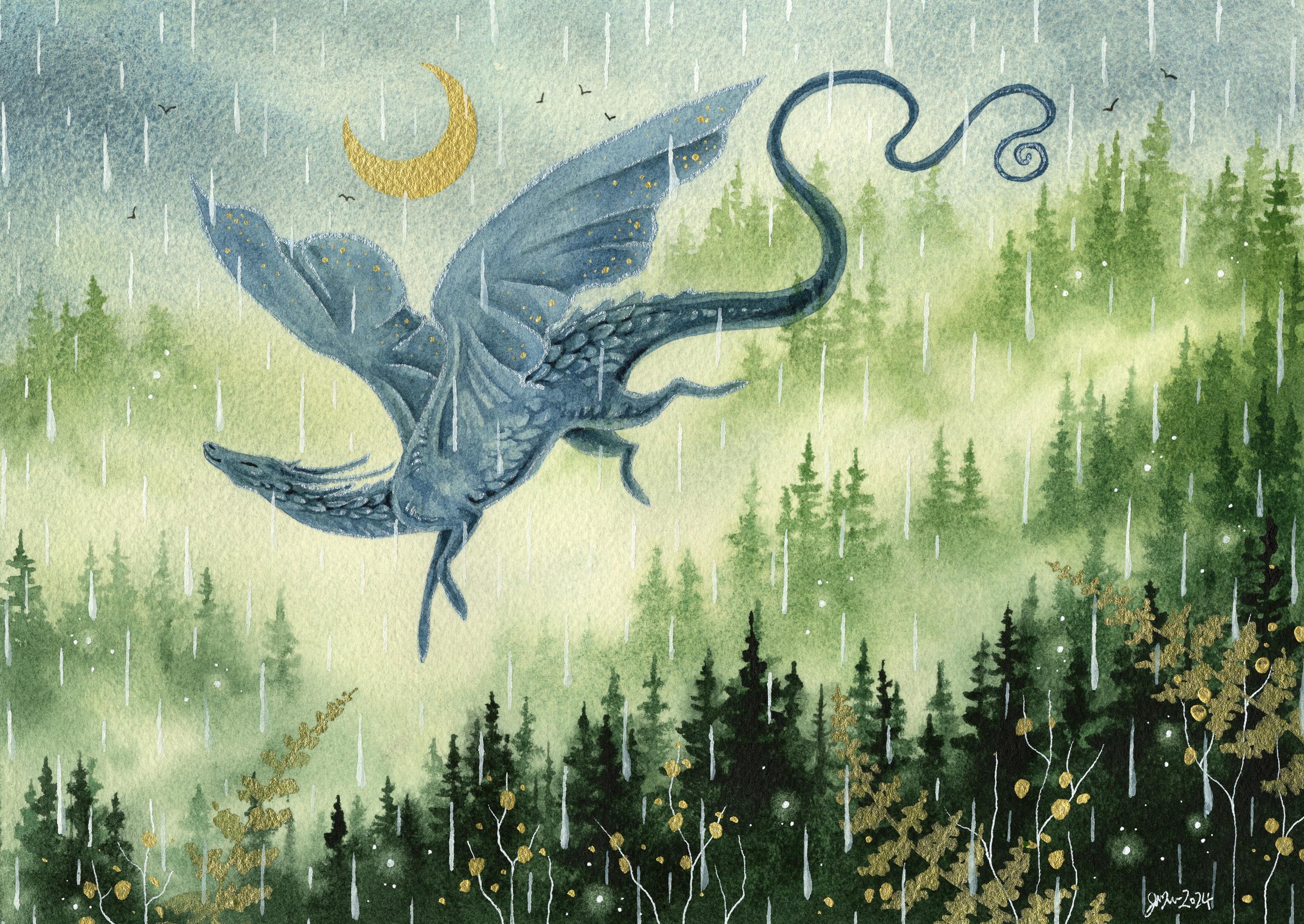 fantasy art, wings, flying, dragon, creature, HD Wallpaper | Rare Gallery, image size:2822x2000