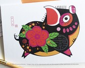 Chinese new year 2022 year of the tiger 2977015 vector art at vecteezy Chinese New Year Animals Illustrated Cards by stillwaterartstudio