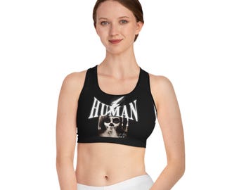 Halloween Hurman Design Sport-BH, Workout-Tank-Top, Turnbekleidung, Fitness Top, Activewear, Yoga BH