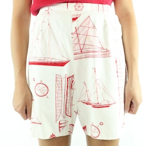 60&#39;s Pinup Girl Shorts 1960s Large L