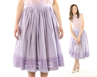 50's Full Skirt Small S