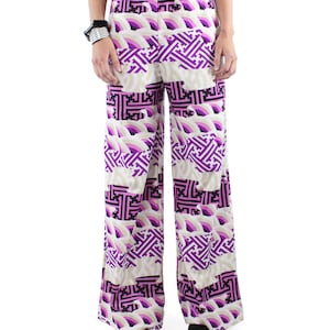 Pantalones anchos de los 70, talla XS (XS)