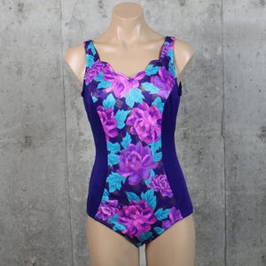 Costume da bagno Maxine of Hollywood anni '80, taglia M