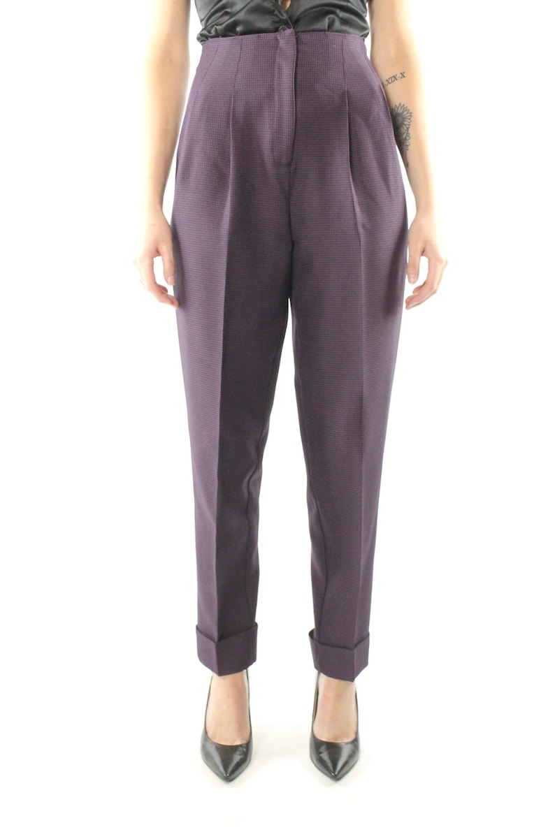 tapered leg trouser suit