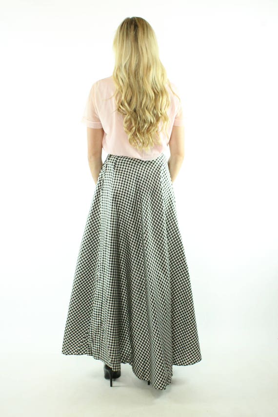 40's Full Maxi Skirt Full Small S - image 5