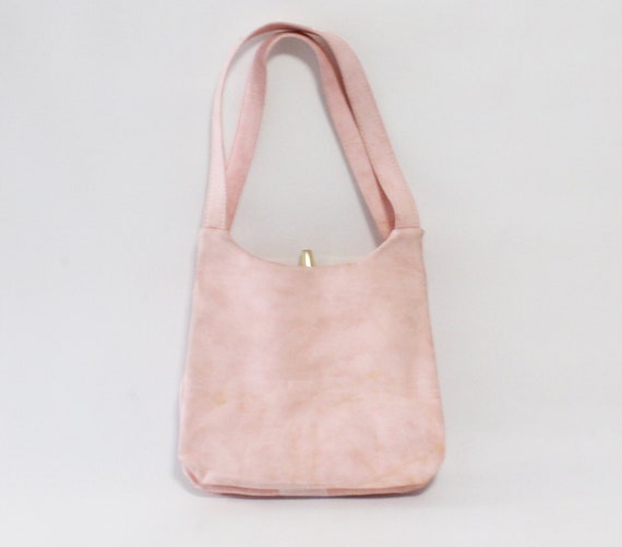 60's Pink Vinyl Shoulder Bag - image 2