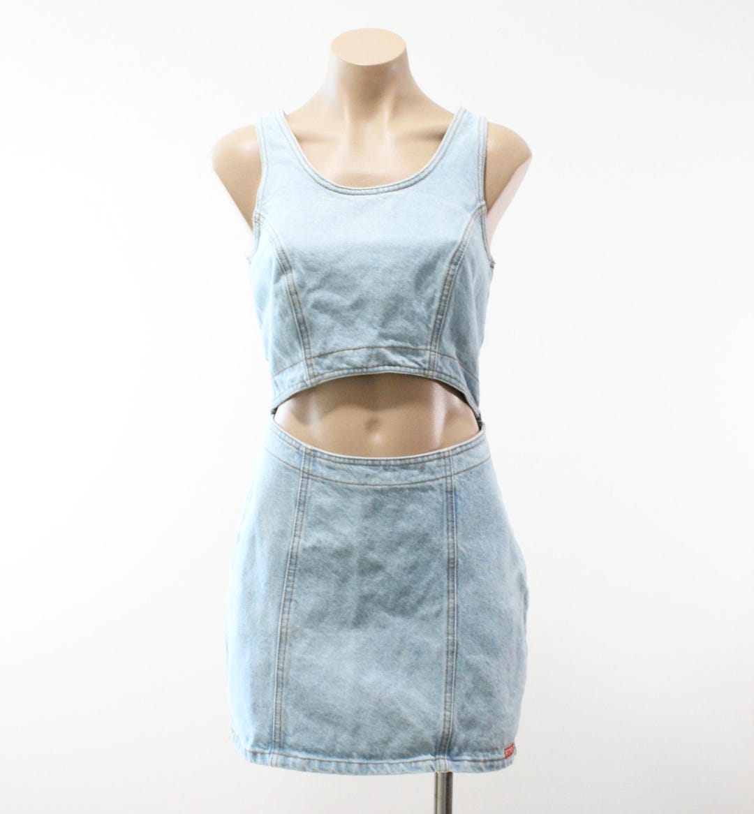 Vintage 1990s Denim Mini