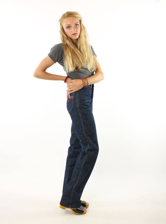 80's High Rise Jeans x-small XS - image 5