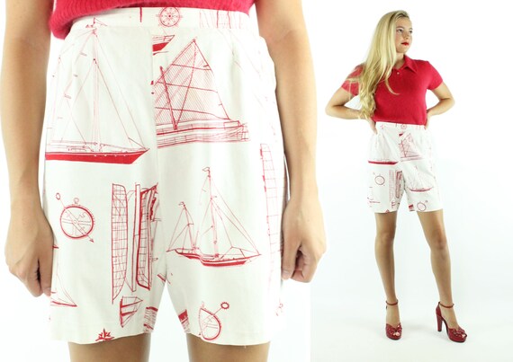 60s high waisted shorts