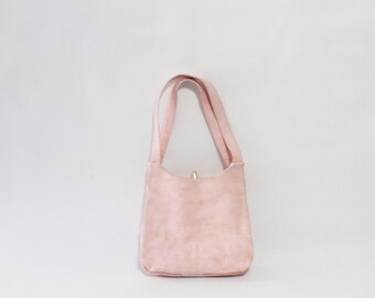 60's Pink Vinyl Shoulder Bag