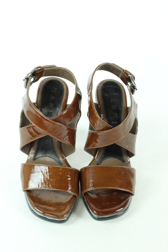 Vintage MARNI Wood Lucite Sandals Pumps Size 6 5 - Etsy
