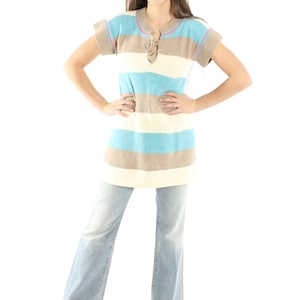 70er Jahre Ringel Pullover Medium M