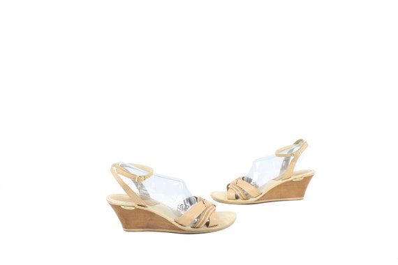 vintage wedge sandals