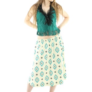 80s Hippie Skirt Medium M Large L