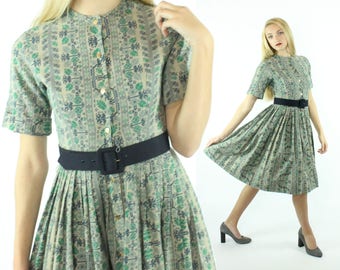 50's Novelty Dress XXS XX-Small