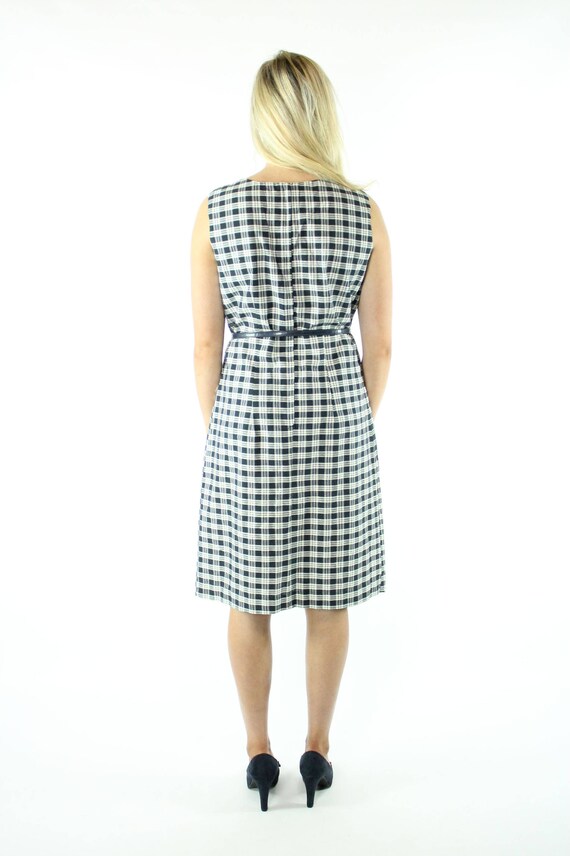 60's Plaid Dress Large L - image 5