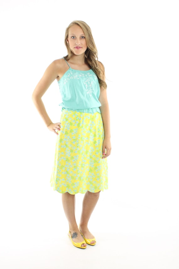 Jupe-culotte (skort) Lilly Pulitzer Taille L - Bleue, Sport, Stretch, état Parfait