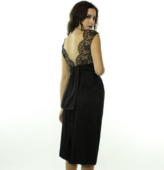 black front lace up dress Ashwood Lace Sleeve Mini Dress | Black | Womens main image 1