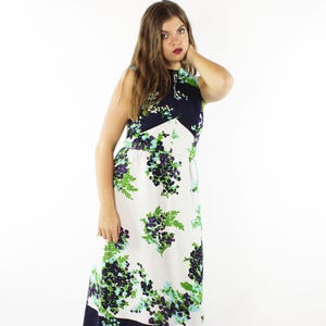 70&#39;s Floral Maxi Dress