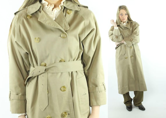 1990s BURBERRYS Trench Coat Double Breasted Pea Co